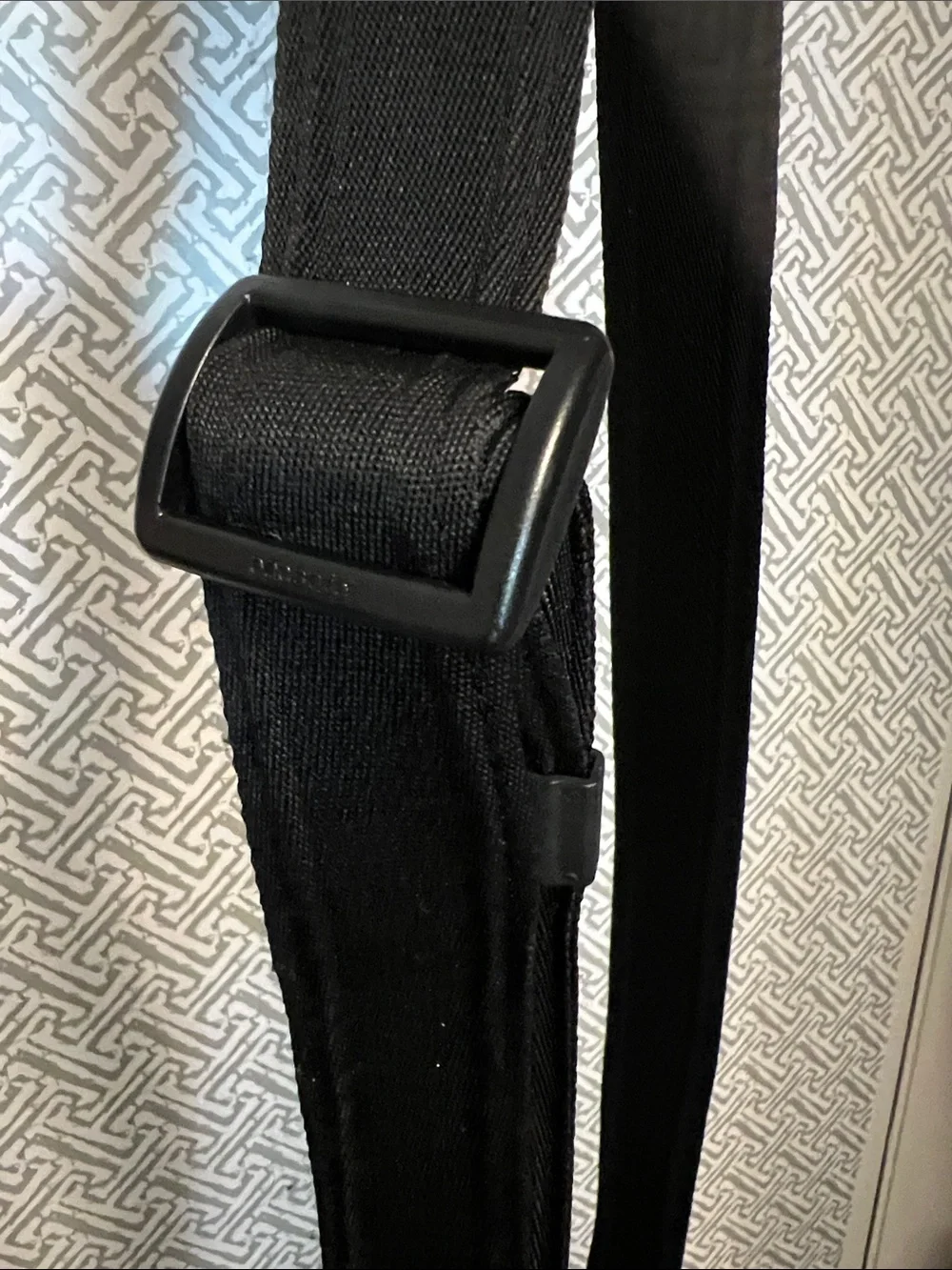 Pacsafe Taupe Instasafe Z200 Messenger Crossbody Bag with Black Strap